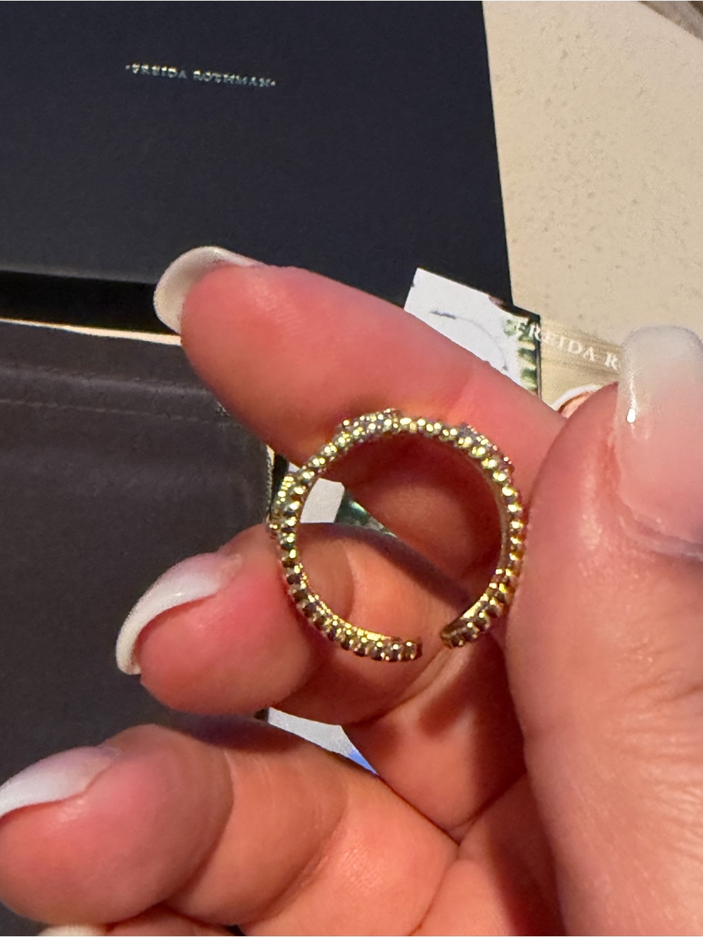 (2) Adjustable Freida Rothman Clover Rings - Picture 10 of 10
